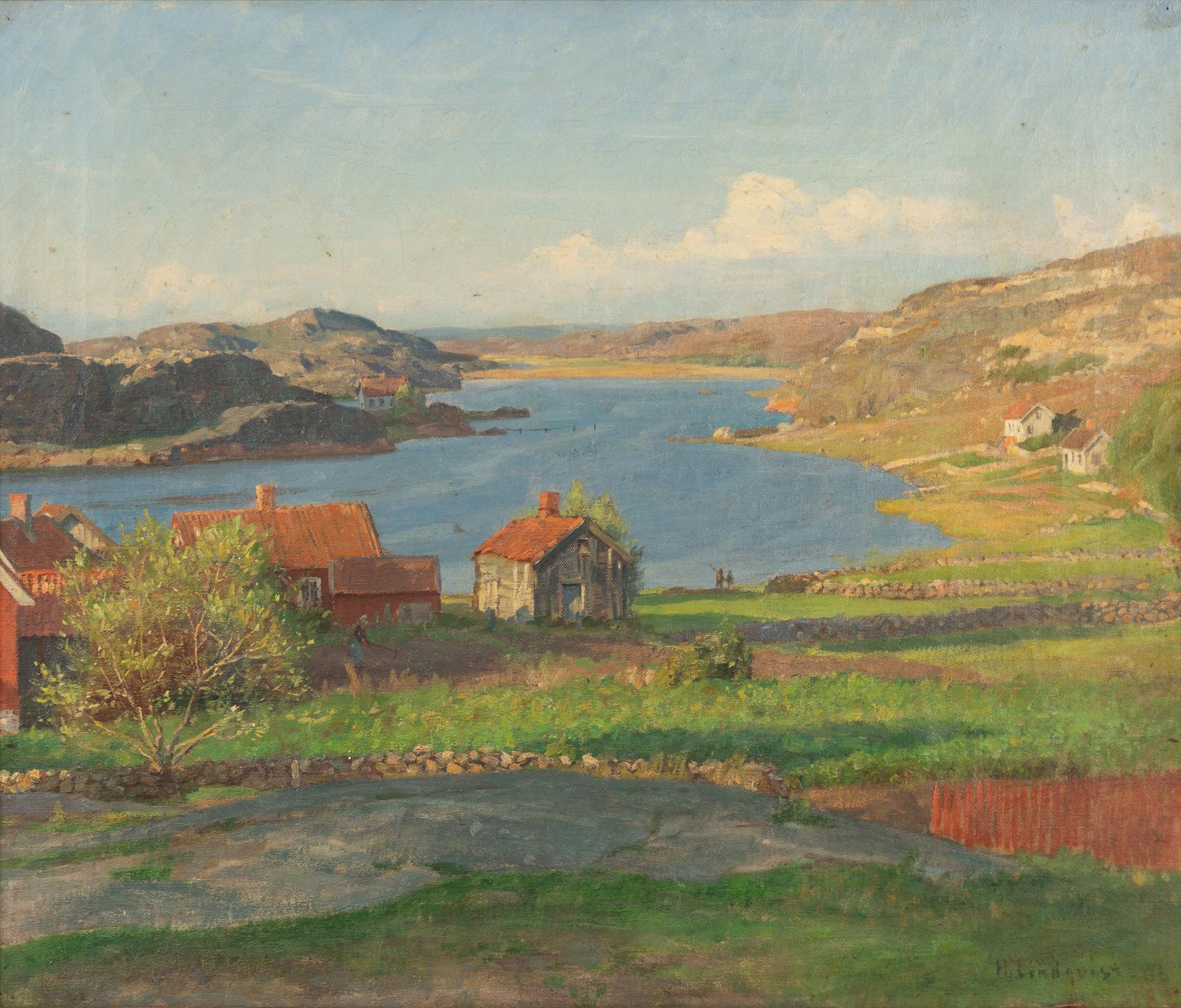 Herman Lindqvist, Skärgårdsvik.