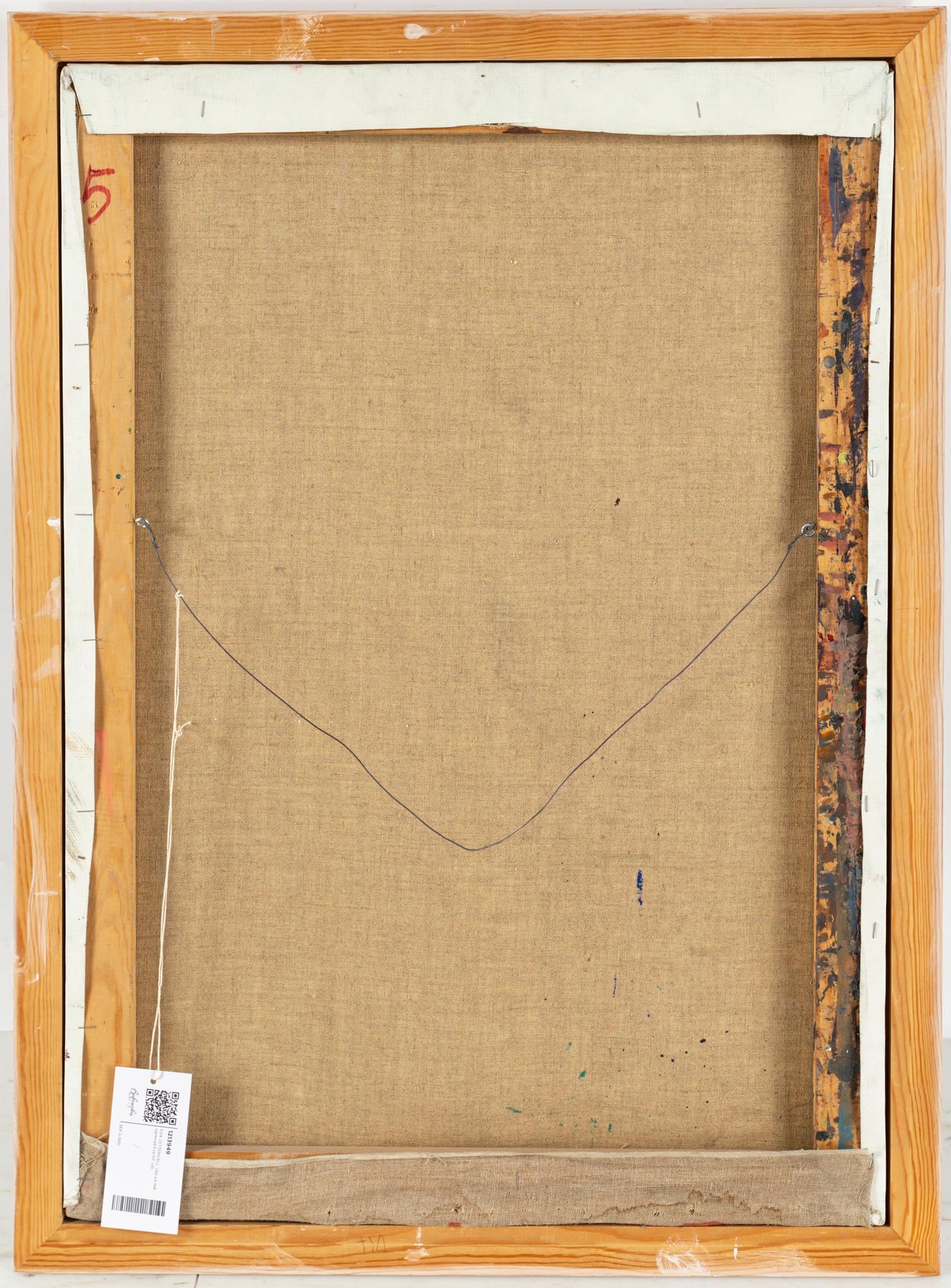 EVA ZETTERVALL, oil on canvas, signed Eva HZ.