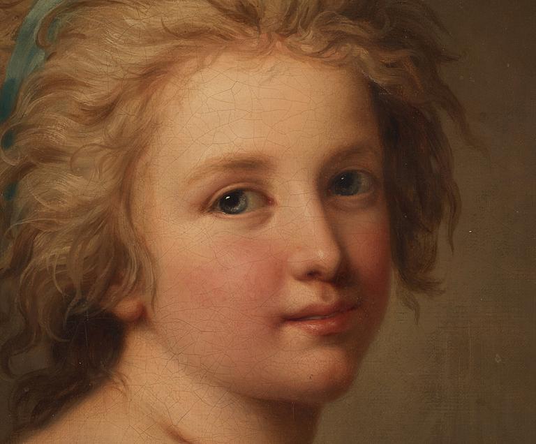 Adolf Ulrik Wertmüller, Portrait of a young girl.