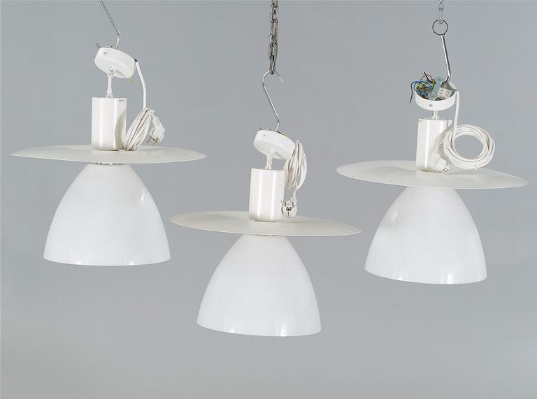 Three "Quickly 2292" ceiling lamps, designed by Peo Ström for Aspeqt.