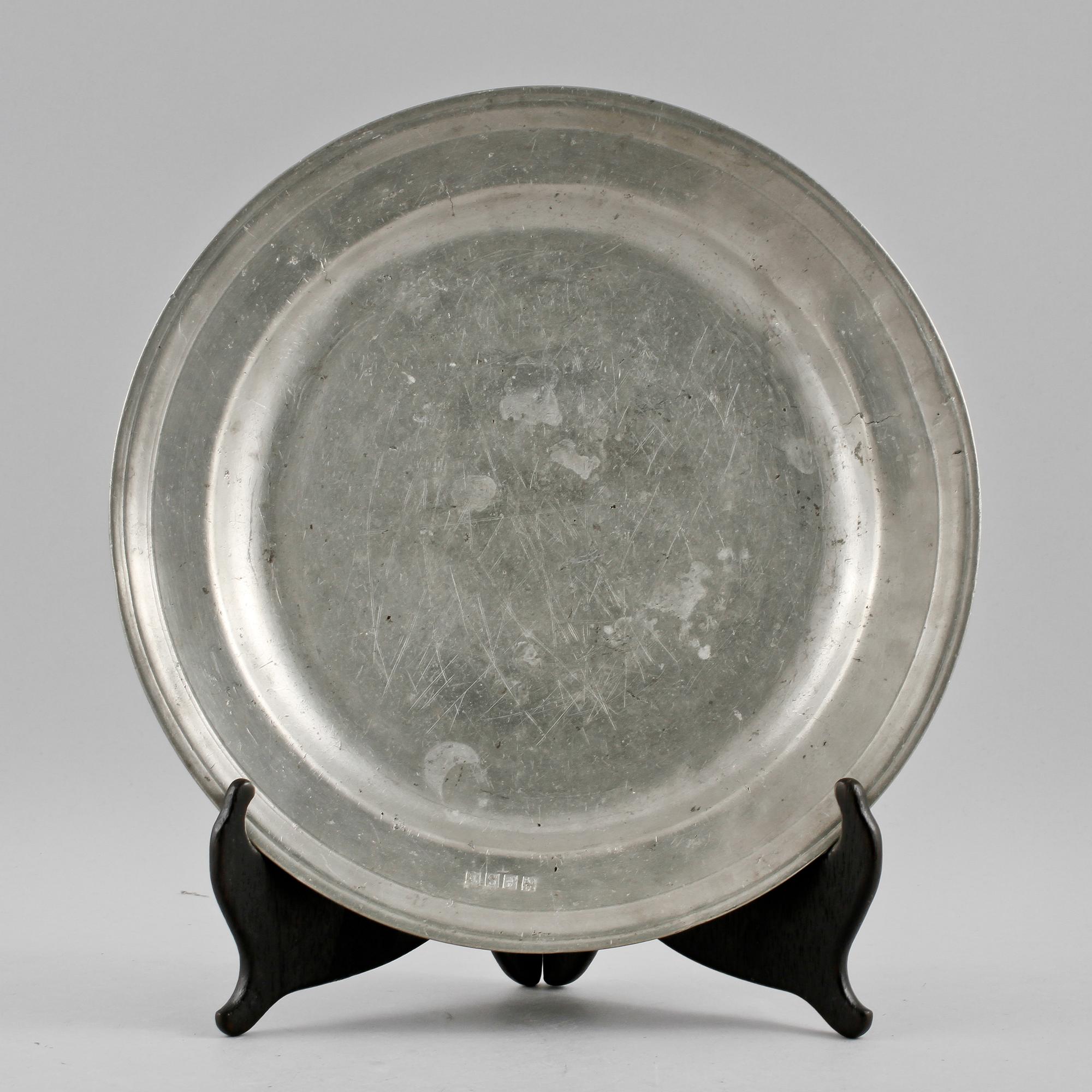 FAT, tenn, Anders Strandberg, Göteborg, 1728.