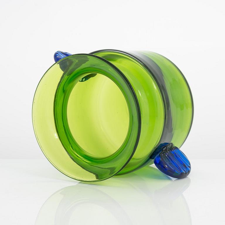 Nanny Still, skål, prototyp, "Nocturno", Riihimäen Lasitehdas Oy. Formgiven 1975.