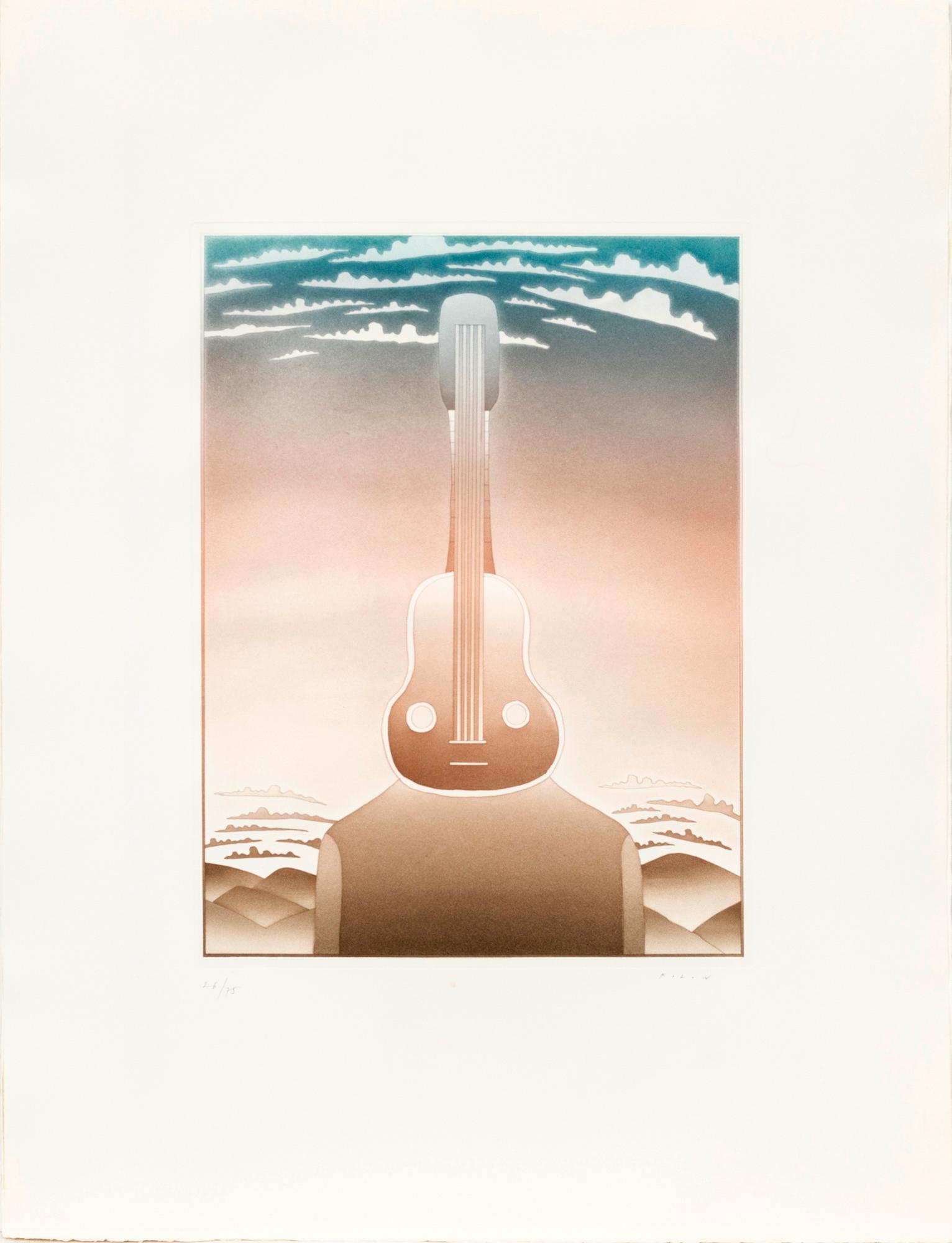 Graphic portfolio, 9 sheets, "Music Maestro Please II", 1981.