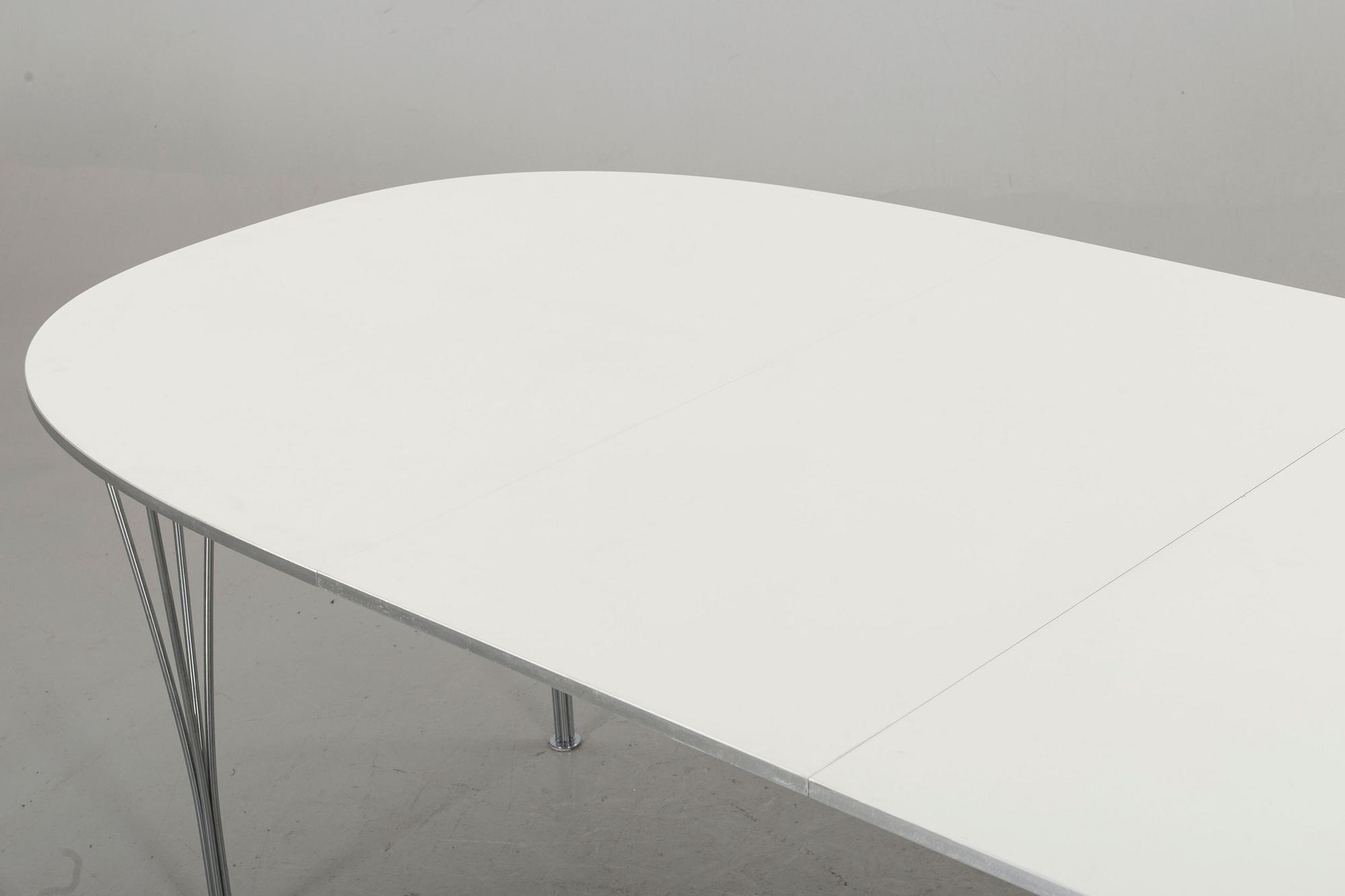 A BRUNO MATHSSON AND PIET HEIN "SUPERELLIPS" TABLE, Fritz Hansen, Denmark.