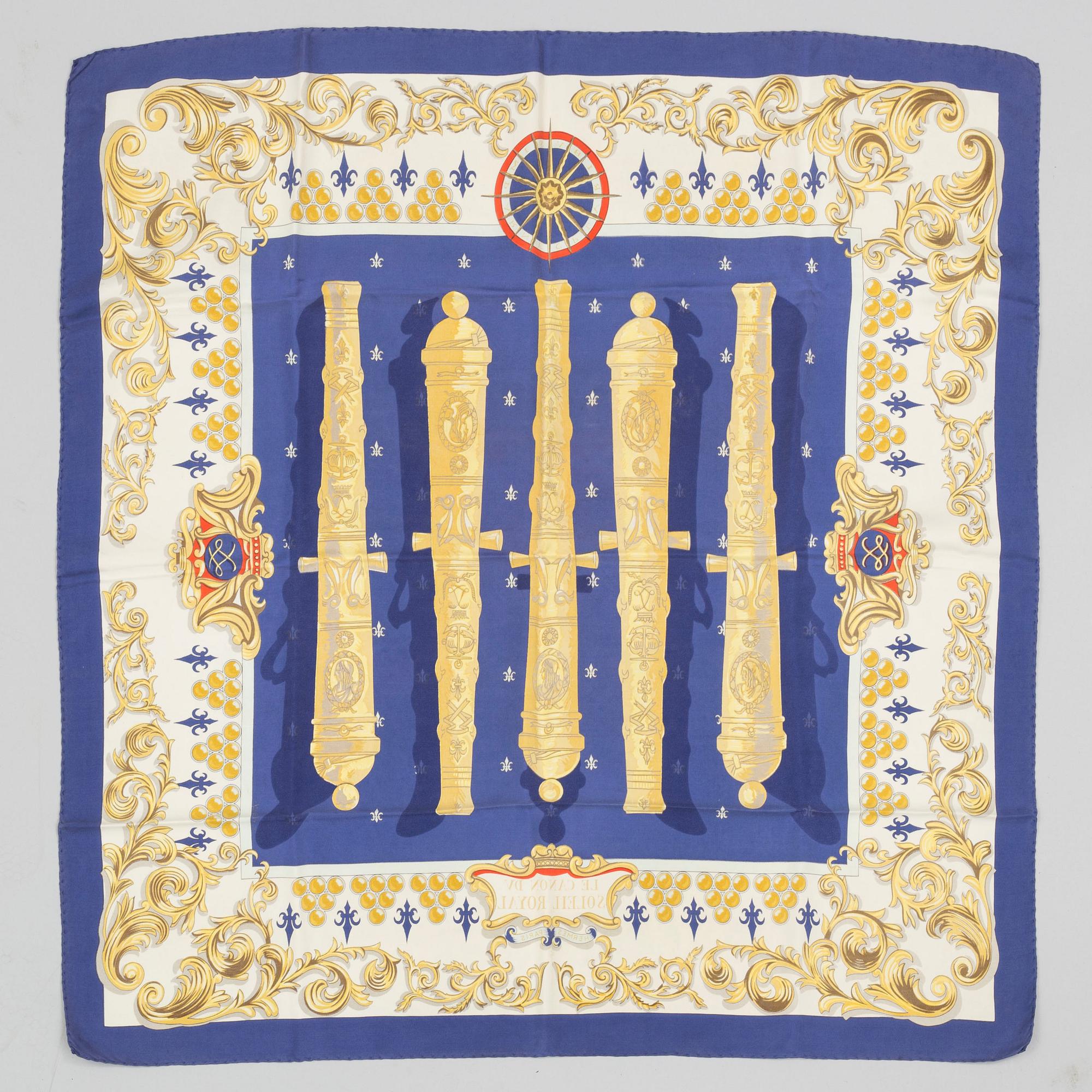 SCARF, Hermès "Le Canon du Soleil Royal".