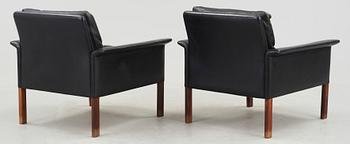 FÅTÖLJER, ett par, Hans Olsen, CS Möbler, 1960-tal.