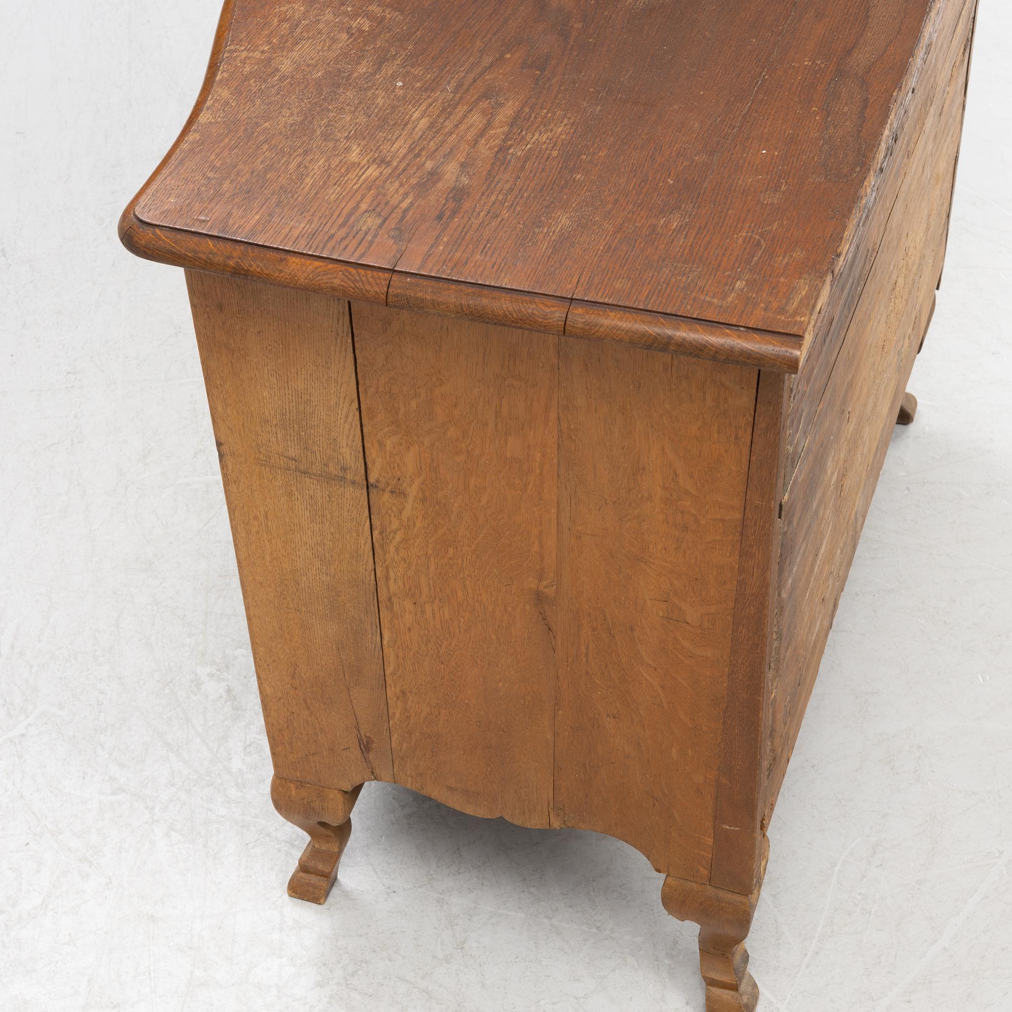 Byrå, senbarock, 1700-tal.