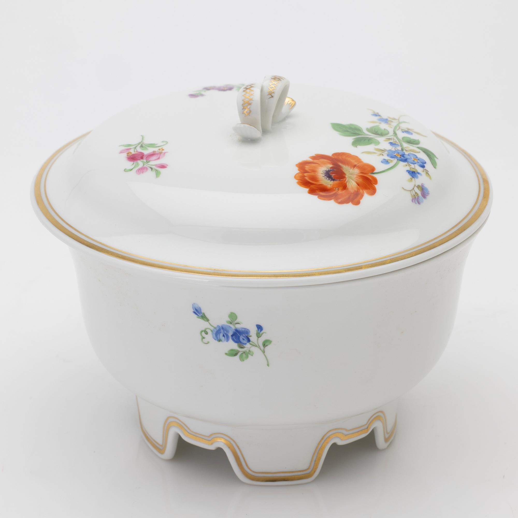 Meissen, Lockskål, porslin, 1900-tal.