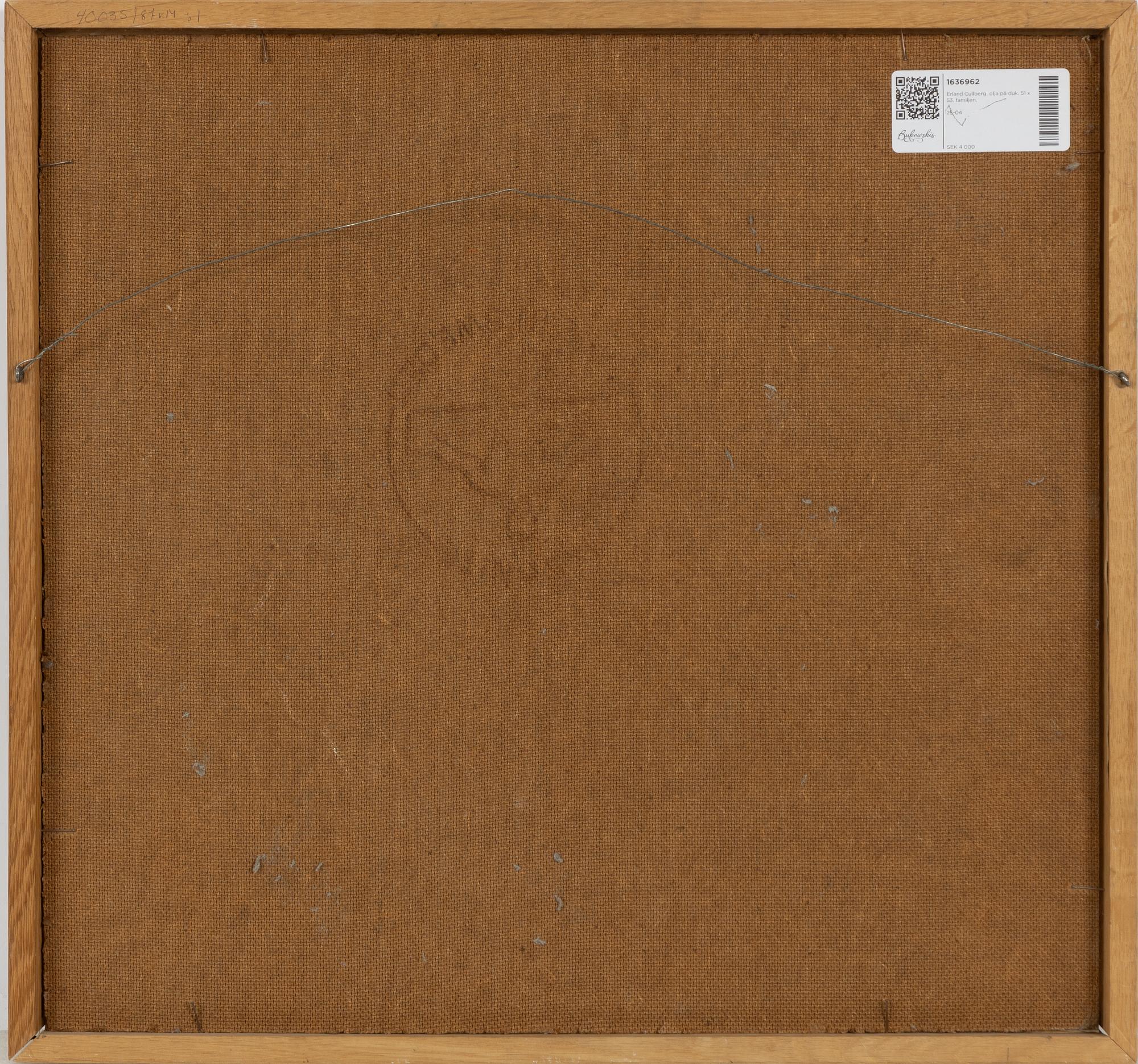 Erland Cullberg, The Family.