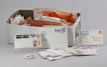 KARTONG MED FRIMÄRKEN, Sverige, 1900-tal.