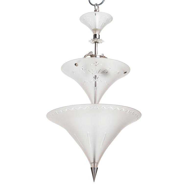 SWEDISH GRACE, a ceiling lamp, 1930's.