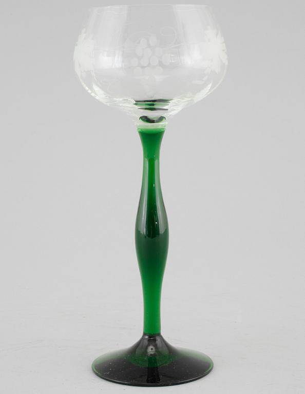 REMMARE, 12 st, glas, Kosta Boda, 1900-tal.