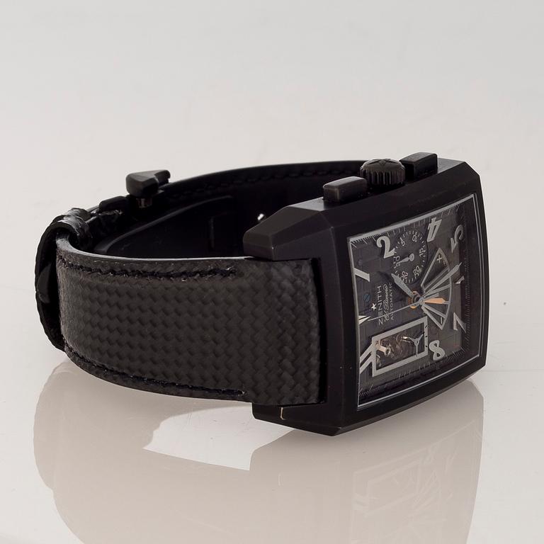 ARMBANDSUR, herr, Zenith, Grande Port Royal El Primero, Titanium.