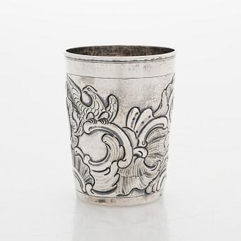 Pikari, hopeaa, Moskova 1760-luku. Tunnistamaton mestari.