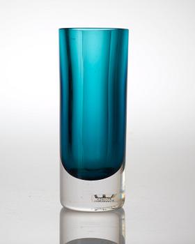 A Mona Morales Schildt "Ventana" glass vase, Kosta 1950's-60's.