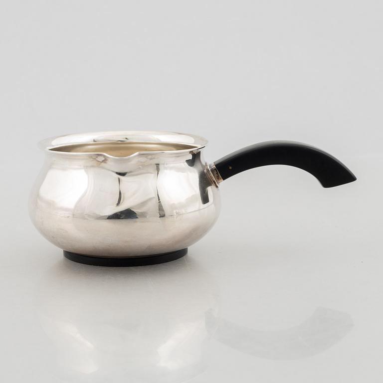 A Danish Silver Sauce Pan, mark of AF Rasmussen, Aarhus, around the mid-20th Century.
