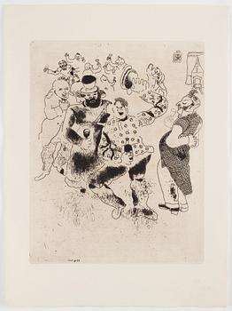 MARC CHAGALL, 71 st etsningar ur upplagan om 285 exemplar på Arches/MBM/J. Perrigot-papper, 1923-1948.