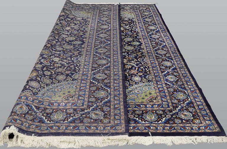 Carpet, Kashmar, approx. 390 x 290 cm.