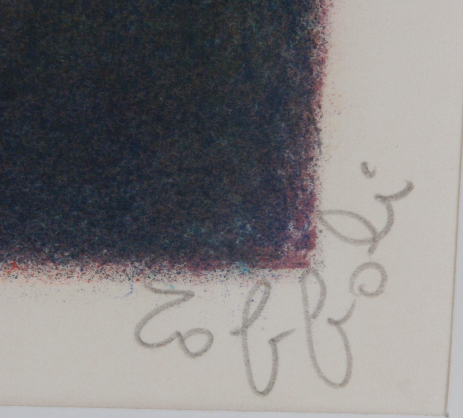 LOUIS TOFFOLI, färglitografi, sign o numr 45/150.
