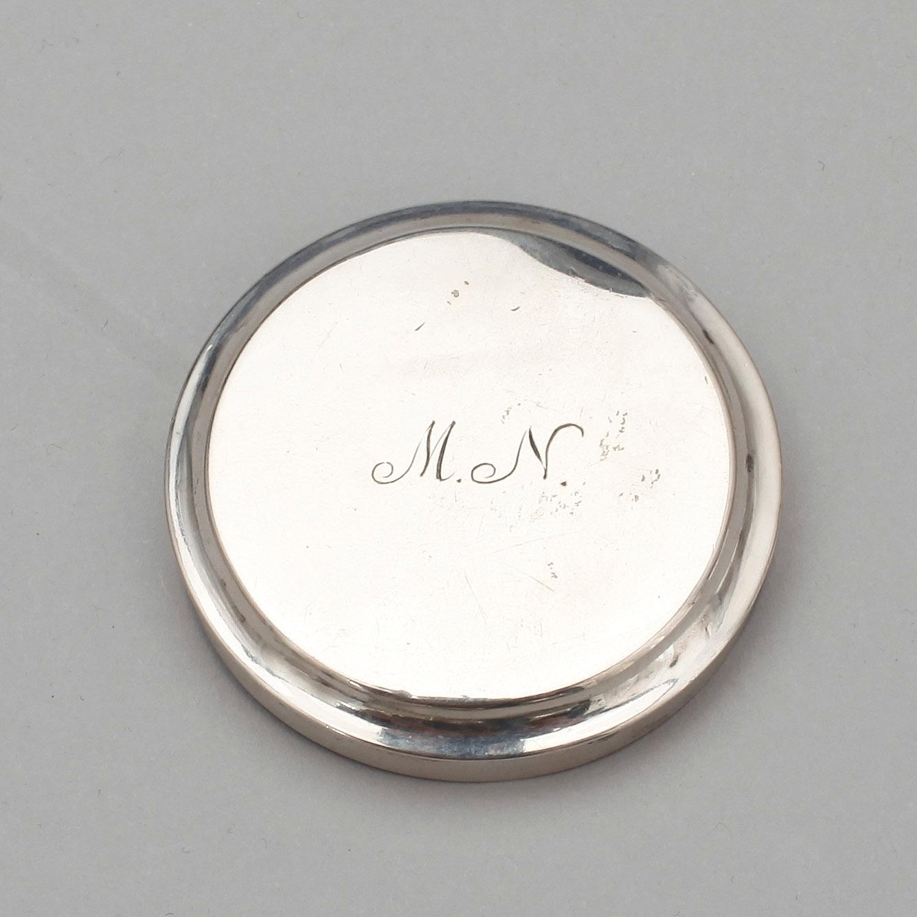 PARTI SILVER, 14 delar, bland annat Jakob Engelberth Torsk, Stockholm, 1852, vikt ca 724g.