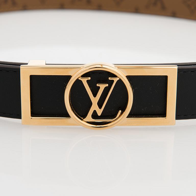 Louis Vuitton, A 'Dauphine Reversable belt, size 70/28.