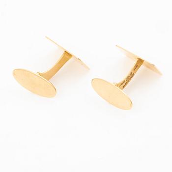Cufflinks, 18K gold.