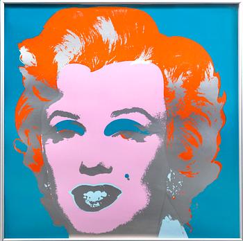 Andy Warhol, efter, färgserigrafi, utgiven av Sunday B Morning.