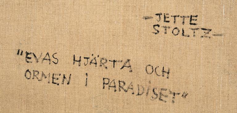 Jette Stoltz, "Evas hjärta och ormen i paradiset".