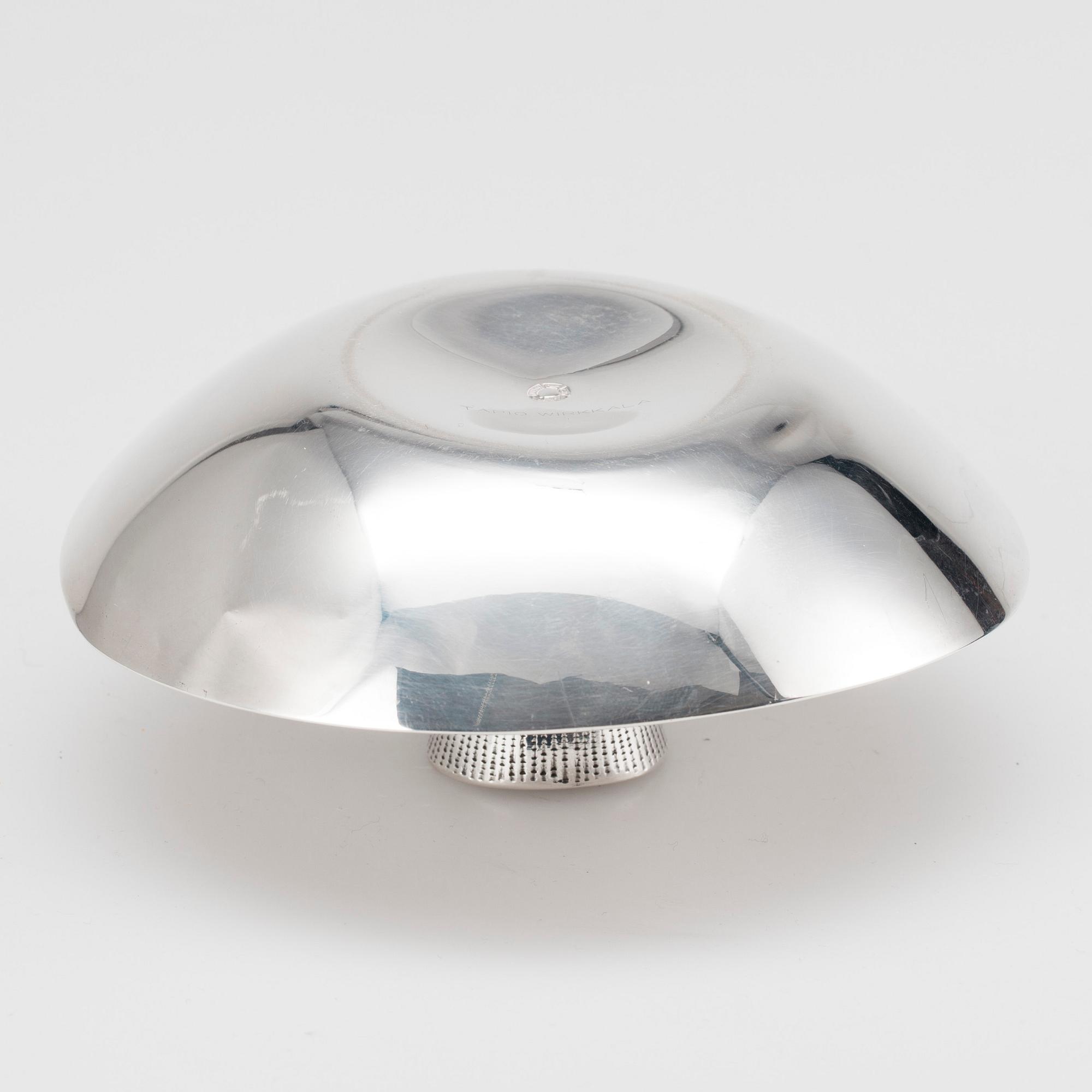 LJUSSTAKE, silver, Tapio Wirkkala, Helsingfors 1960.