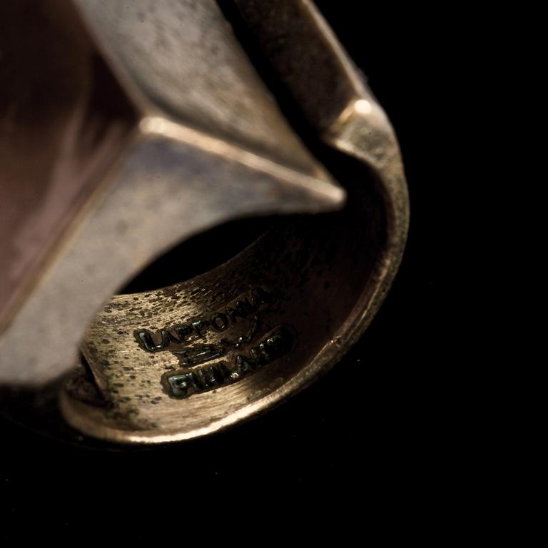 RING, eldbrons, Björn Weckström, Lapponia.
