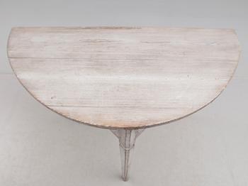 VÄGGBORD, allmoge, 1700-talets andra hälft.