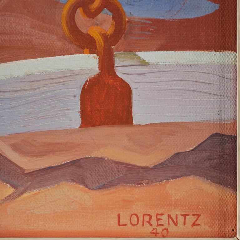 Waldemar Lorentzon, Waldemar Lorentzon, "Luckrad jord".