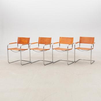 Armchairs, 4 pcs, Italy, late 20th century.