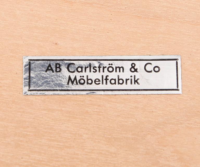 SÄNGBORD, 1 par, Carlström & Co, 1900-talets andra hälft.