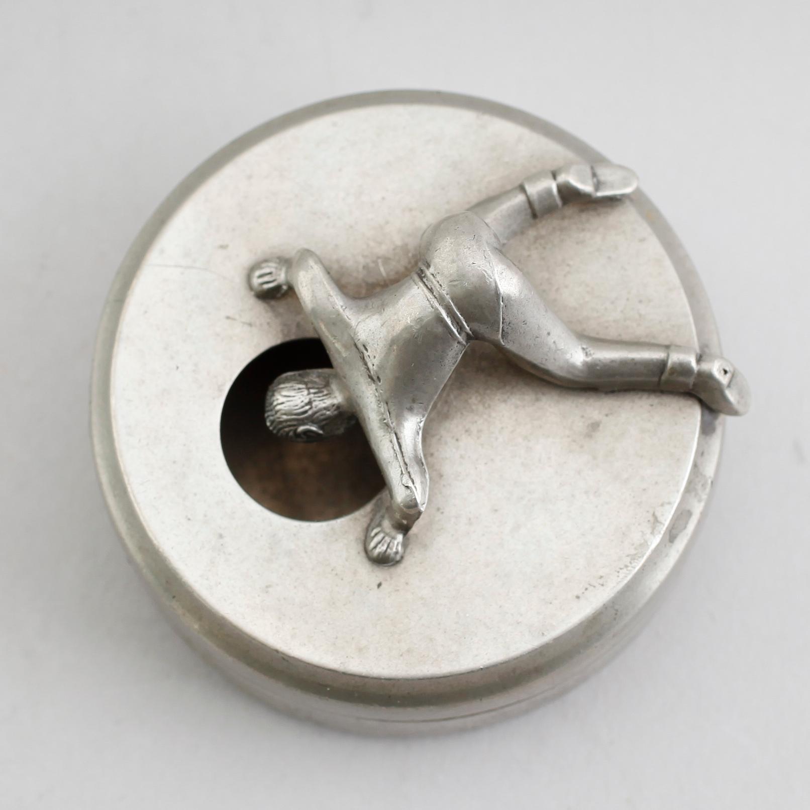 MANSCHETTKNAPPSASK, tenn, Widerholm & Dahlberg, Eskilstuna,