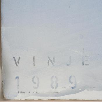 Lars Lerin, Untitled.