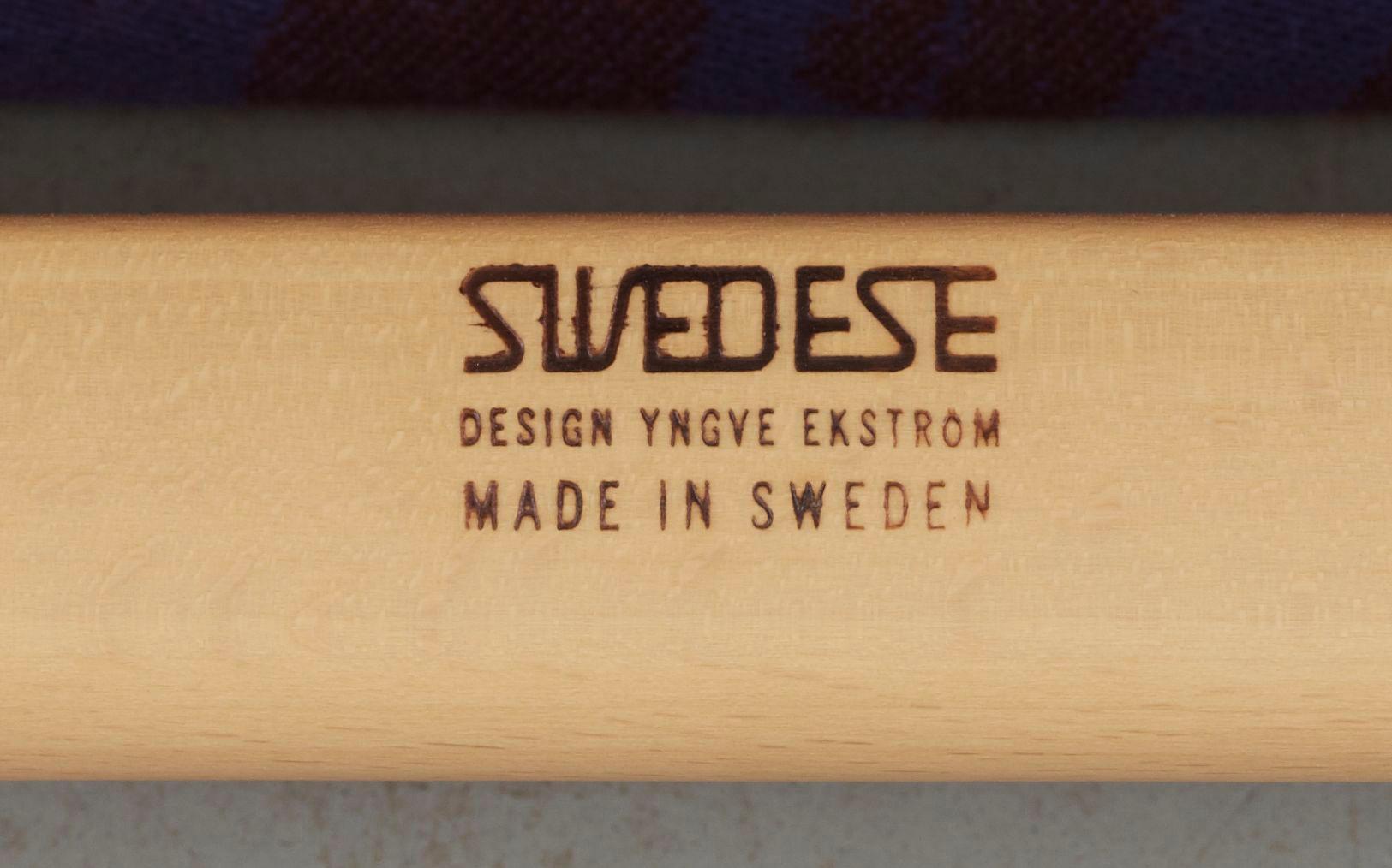 FÅTÖLJER ett par, "Lamello", Yngve Ekström, Swedese.