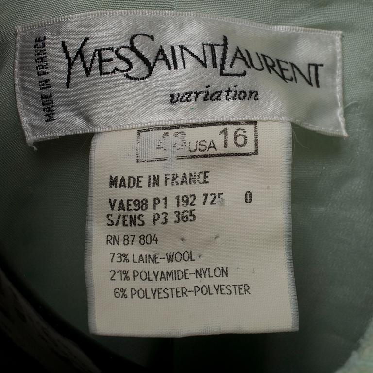 KAVAJ, Yves Saint Laurent.