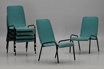 KARMSTOLAR, 6 st, 1900-talets andra hälft.