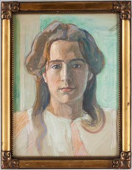 Hanna Hirsch-Pauli · HANNA HIRSCH PAULI, tillskriven, blandteknik.