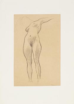 Gustav Klimt, efter, mapp Zeichnungen / Twenty-Five Drawings selected and interpreted by Alice Strobl 1964.