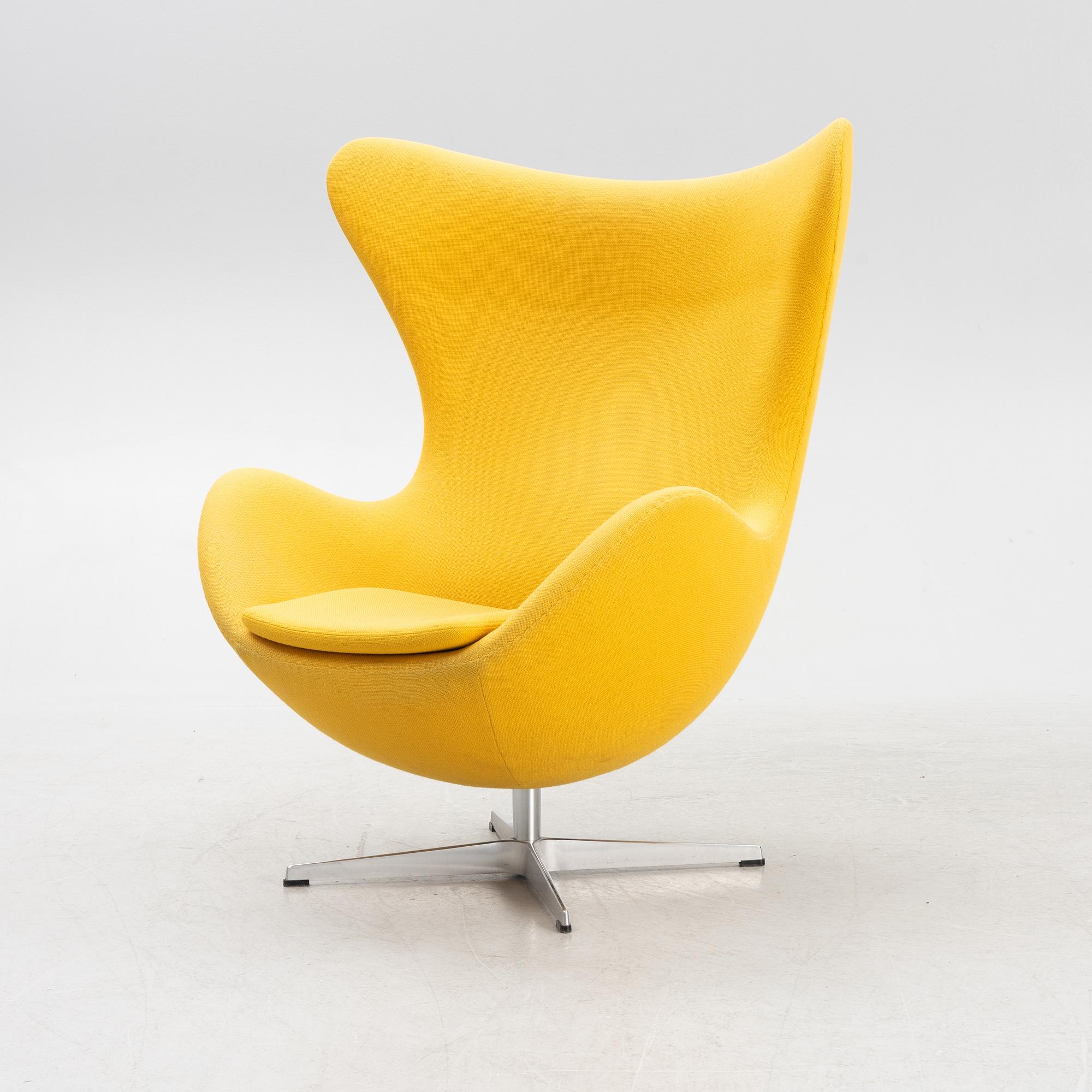 Arne Jacobsen, fåtölj, "Ägget", Republic of Fritz Hansen, Danmark, 2006.