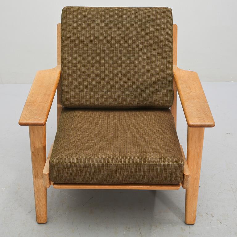 FÅTÖLJ, "GE 290", Hans J Wegner, Getama, Danmark, 1900-talets andra hälft.