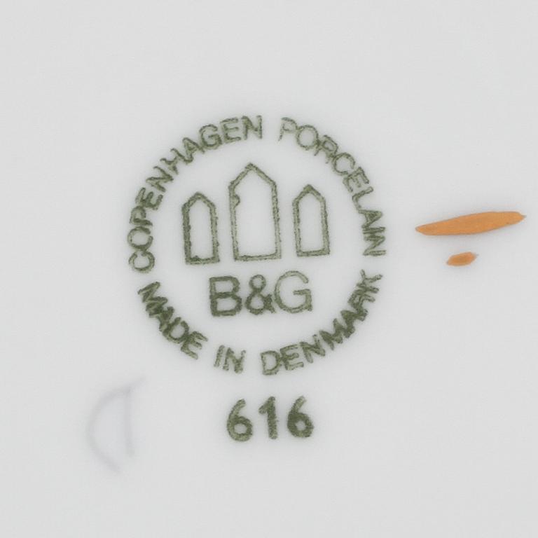 SERVISDELAR, 61 st, porslin, "Måsen", Bing & Gröndahl, 1900-talets andra hälft.