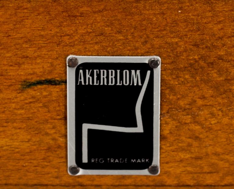 KARMSTOLAR, 5 st, Åkerblom, 1900-talets mitt.