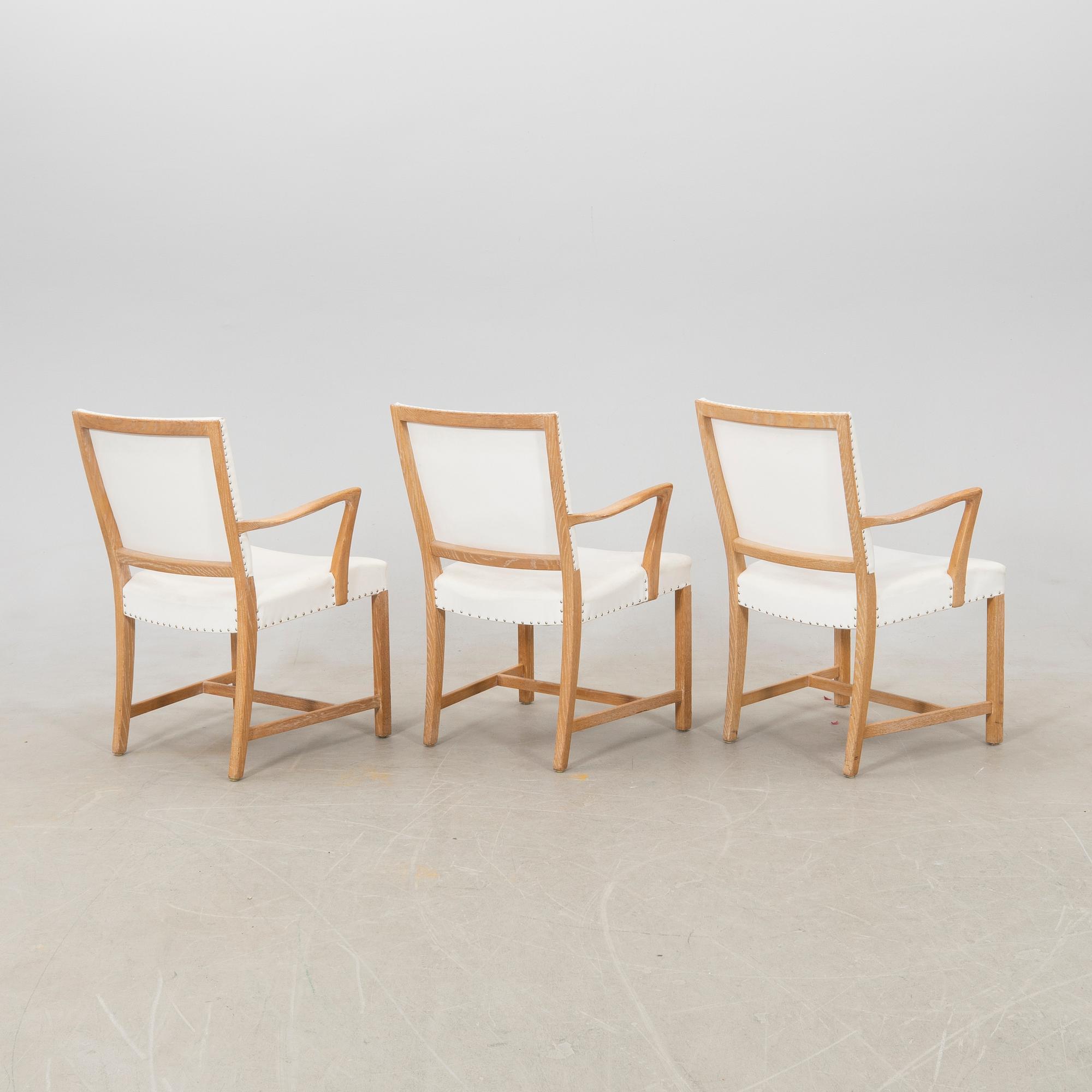 Karl Erik Ekselius, armchairs 8 pcs, second half of the 20th century.
