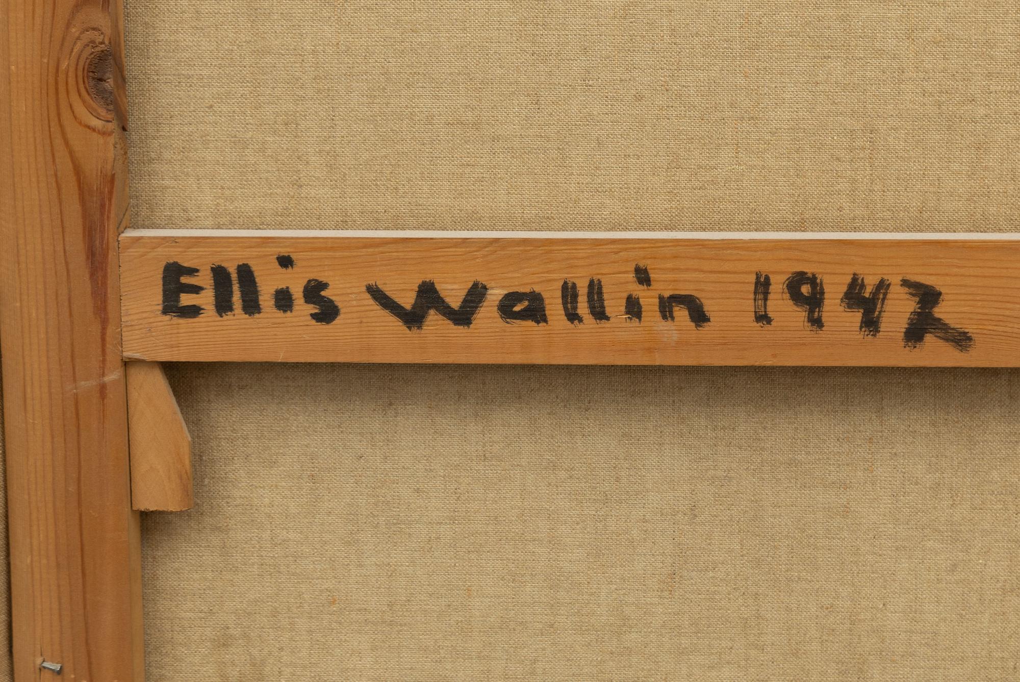 Elis Wallin, "Blomsterrabatt på berget".