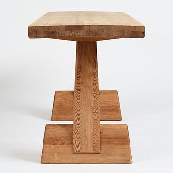 Axel Einar Hjorth, a stained pine "Utö" table, Nordiska Kompaniet, Sweden 1930's.