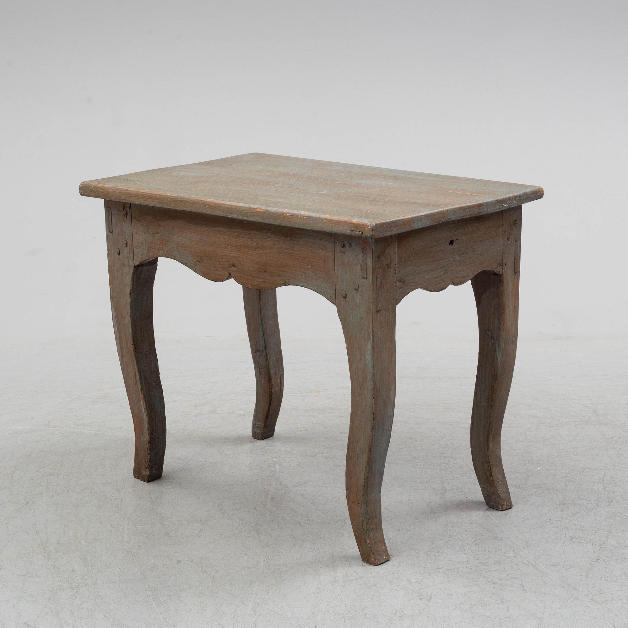 A 19th century table.