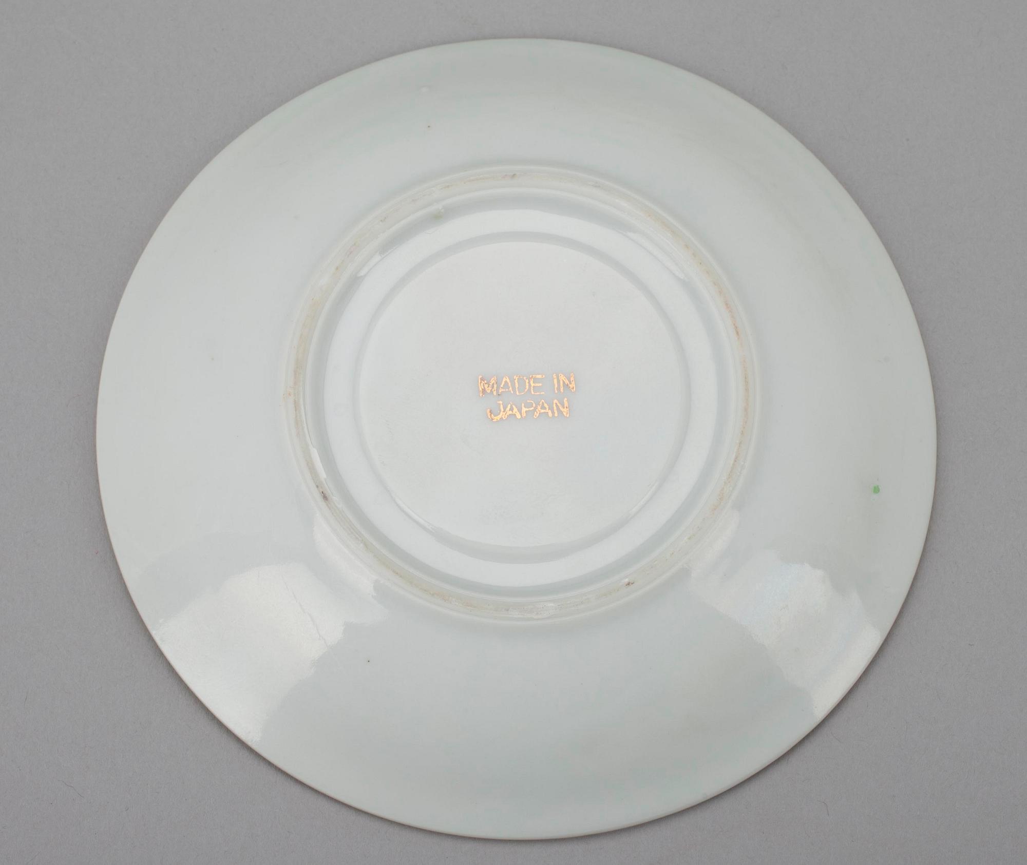 KAFFESERVIS, 9 delar, porslin, Japan 1900-talets mitt.